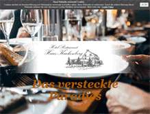 Tablet Screenshot of hauskuckenberg.de